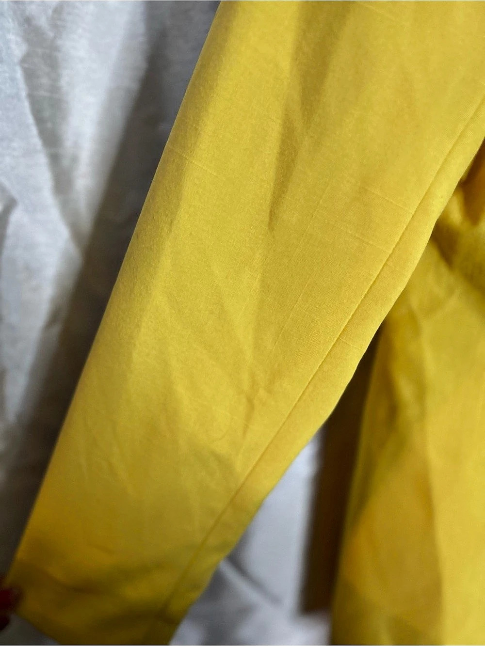 Morgan Miller Embroidered Skirt Suit in Yellow Size 10 NWT - Picture 6 of 14